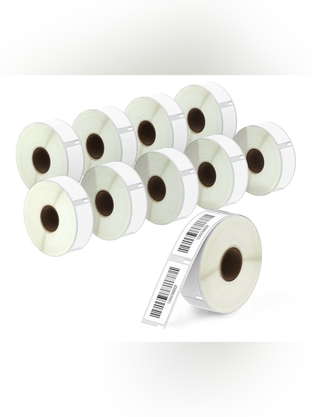 12 Rolls 6000 Compatible DYMO  1" x 2-1/8" Return Address Labelwriter 450,4XL